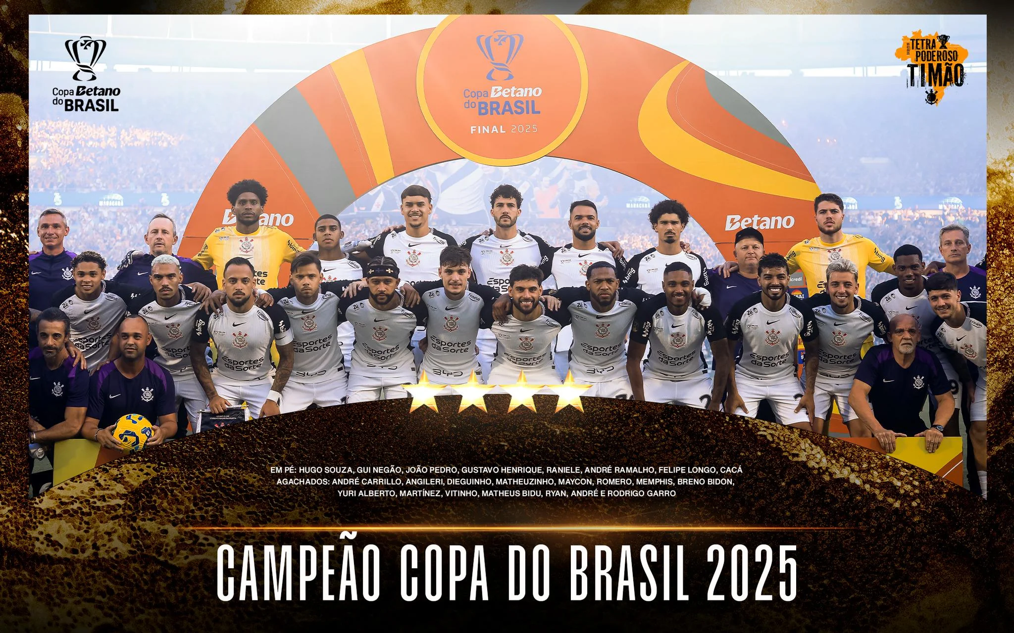 Corinthians campeão Copa do Brasil 2025